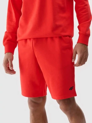 4F Szorty dresowe w kolorze czerwonym rozmiar: XL