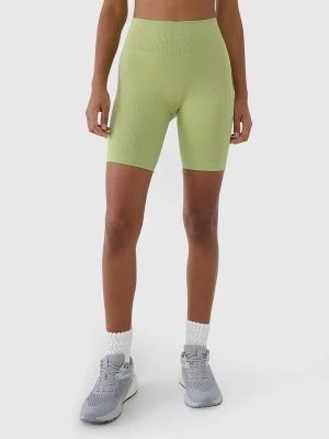 4F Szorty funkcyjne w kolorze zielonym rozmiar: M/L