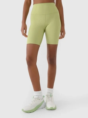 4F Szorty funkcyjne w kolorze zielonym rozmiar: XS