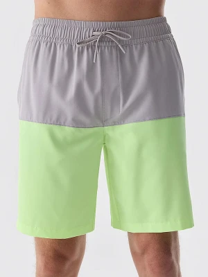 4F Szorty kąpielowe w kolorze szaro-zielonym rozmiar: M