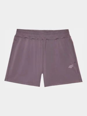 4F Szorty sportowe w kolorze fioletowym rozmiar: M