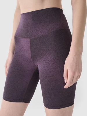 4F Szorty sportowe w kolorze fioletowym rozmiar: XS