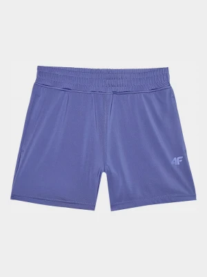 4F Szorty sportowe w kolorze fioletowym rozmiar: XXL