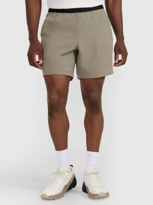 4F Szorty sportowe w kolorze khaki rozmiar: XL