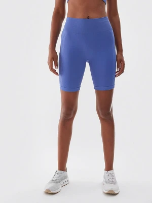 4F Szorty sportowe w kolorze niebieskim rozmiar: M/L