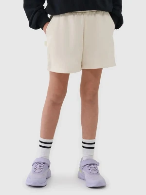 4F Szorty w kolorze kremowym rozmiar: 158