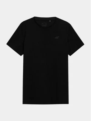 4F T-Shirt 4FAW23TTSHM0876 Czarny Regular Fit