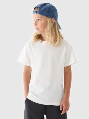 4F T-shirt gładki (2-pack) dziecięcy - multikolor 158/164 (12-14 lat)