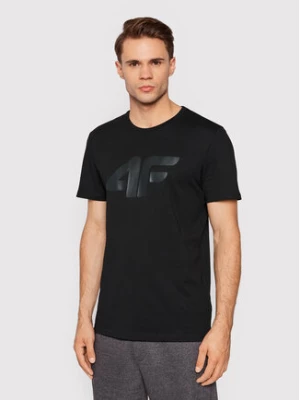 4F T-Shirt NOSH4-TSM353 Czarny Regular Fit