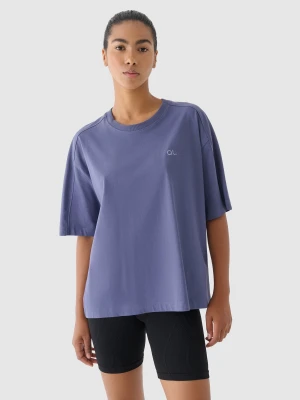 4F T-shirt oversize damski 4F x Anna Lewandowska - granatowy XS