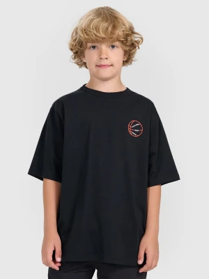 Zdjęcie produktu 4F T-shirt oversize z nadrukiem chłopięcy - czarny 122 (6-7 lat)