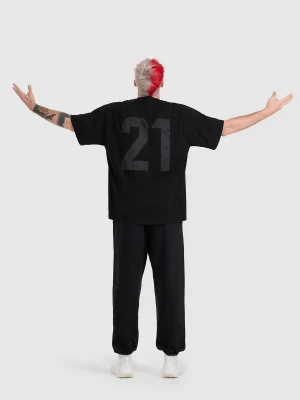 Zdjęcie produktu 4F T-shirt oversize z nadrukiem męski 4F x Tomasz Fornal - czarny M