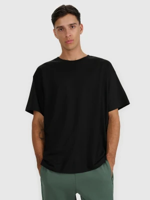 Zdjęcie produktu 4F T-shirt oversize z nadrukiem męski - czarny XL