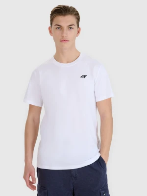 4F T-shirt regular gładki męski (2-pack) - multikolor XXL