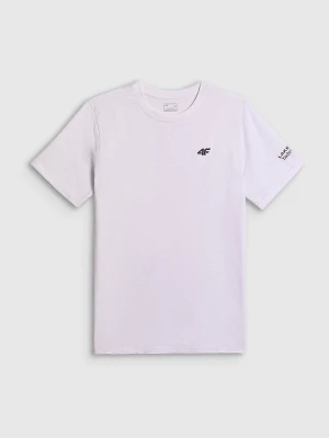 Zdjęcie produktu 4F T-shirt regular gładki męski - biały L
