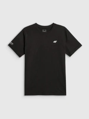 Zdjęcie produktu 4F T-shirt regular gładki męski - czarny S