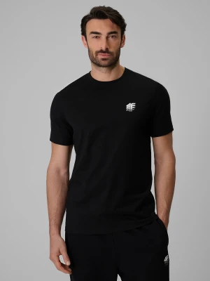 Zdjęcie produktu 4F T-shirt regular gładki męski - czarny M