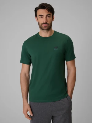 Zdjęcie produktu 4F T-shirt regular gładki męski - zielony S