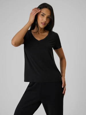 Zdjęcie produktu 4F T-shirt regular z modalem damski - czarny XS