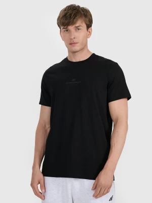 Zdjęcie produktu 4F T-shirt regular z nadrukiem męski - czarny M