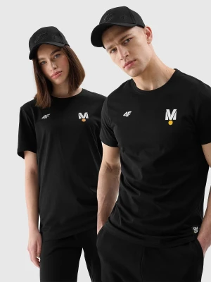 4F T-shirt regular z nadrukiem uniseks 4F x Drift Masters - czarny 3XL