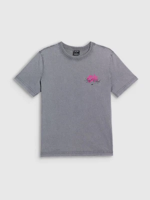 Zdjęcie produktu 4F T-shirt relaxed z nadrukiem damski - szary M