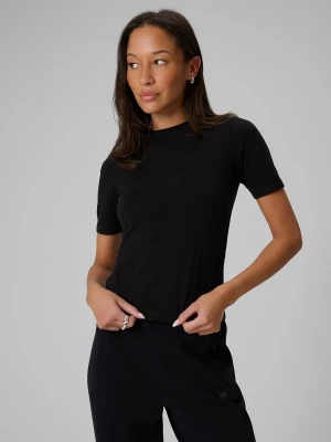 Zdjęcie produktu 4F T-shirt slim gładki damski - czarny L