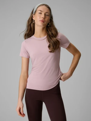 Zdjęcie produktu 4F T-shirt slim gładki damski - różowy XL