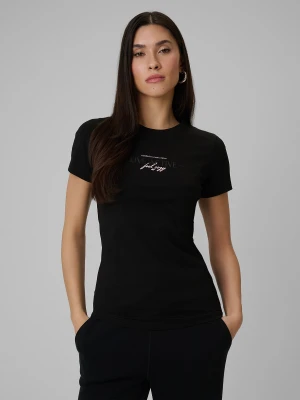 Zdjęcie produktu 4F T-shirt slim z nadrukiem damski - czarny XS