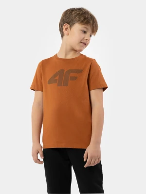4F T-shirt z nadrukiem chłopięcy 140 (9-10 lat)