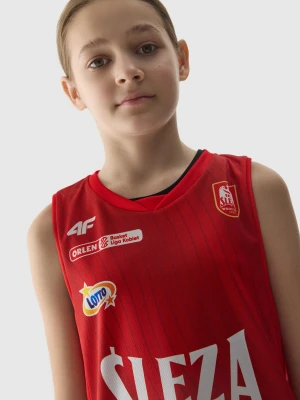 4F Tank top replika wyjazdowy z sezonu 2023/24 dziecięcy 4F x 1KS Ślęza Wrocław - multikolor 122/128 (6-8 lat)