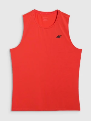 Zdjęcie produktu 4F Tank top treningowy szybkoschnący męski - czerwony M