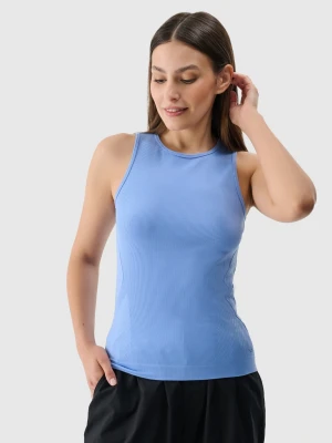 Zdjęcie produktu 4F Top slim bezszwowy damski - niebieski XS/S