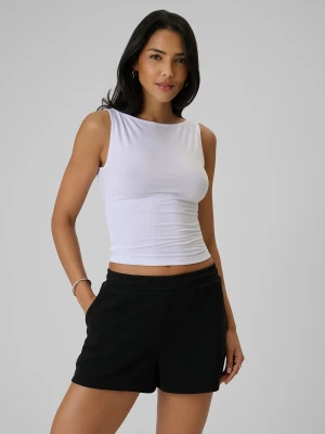 4F Top slim z modalem damski - biały L