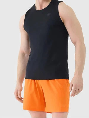 4F Top sportowy w kolorze czarnym rozmiar: M