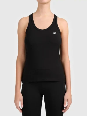 4F Top sportowy w kolorze czarnym rozmiar: M