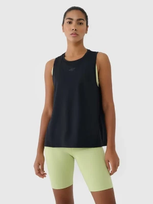 4F Top sportowy w kolorze czarnym rozmiar: XS