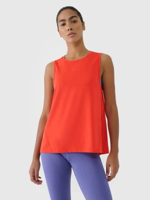 4F Top sportowy w kolorze czerwonym rozmiar: XS