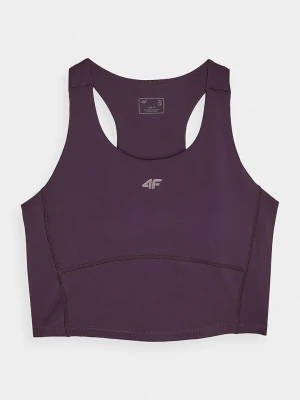 4F Top sportowy w kolorze fioletowym rozmiar: XL