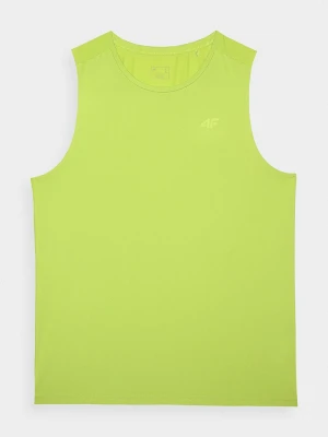 4F Top sportowy w kolorze zielonym rozmiar: M