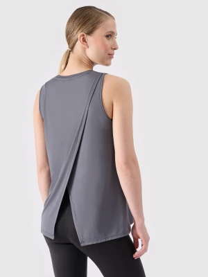 4F Top treningowy ciążowy oversize damski - szary 3XL