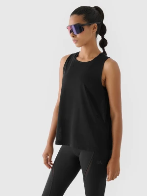 4F Top treningowy oversize szybkoschnący 4F x Anna Lewandowska - czarny XS