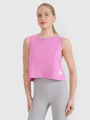 4F Top w kolorze jasnoróżowym rozmiar: L