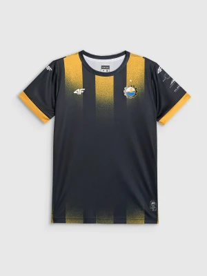 4F Trzecia koszulka klubowa z sezonu 2025/26 dziecięca 4F x Stal Mielec - czarna 158/164 (12-14 lat)