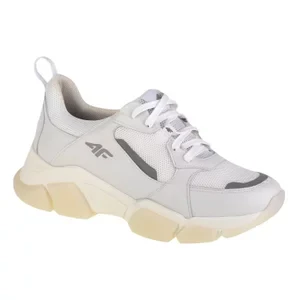 Zdjęcie produktu 4F Wmn's Casual H4L-OBDL254-10S, Damskie, Białe, buty sneakers, skóra licowa, rozmiar: 37