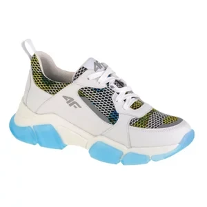4F Wmn's Casual H4L-OBDL254-34S, Damskie, Białe, buty sneakers, skóra licowa, rozmiar: 36
