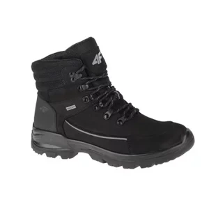 4F Women's Trek H4Z21-OBDH250-21S, Damskie, Czarne, buty trekkingowe, nubuk, rozmiar: 36