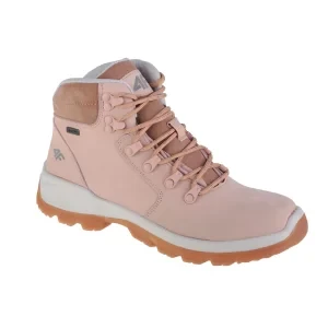 4F Women's Trek OBDH253-560, Damskie, Różowe, buty trekkingowe, nubuk, rozmiar: 36