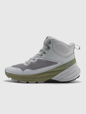 4F Wysokie buty trekkingowe SPEED HIKER z membraną męskie - khaki 43