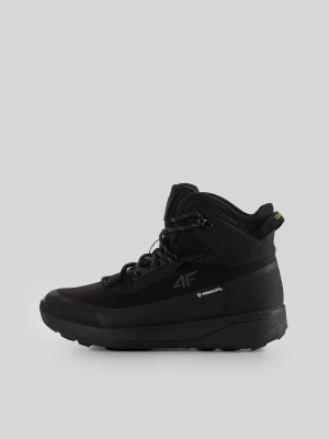 4F Wysokie buty zimowe DCX-22 z ociepliną Primaloft chłopięce - czarne 37